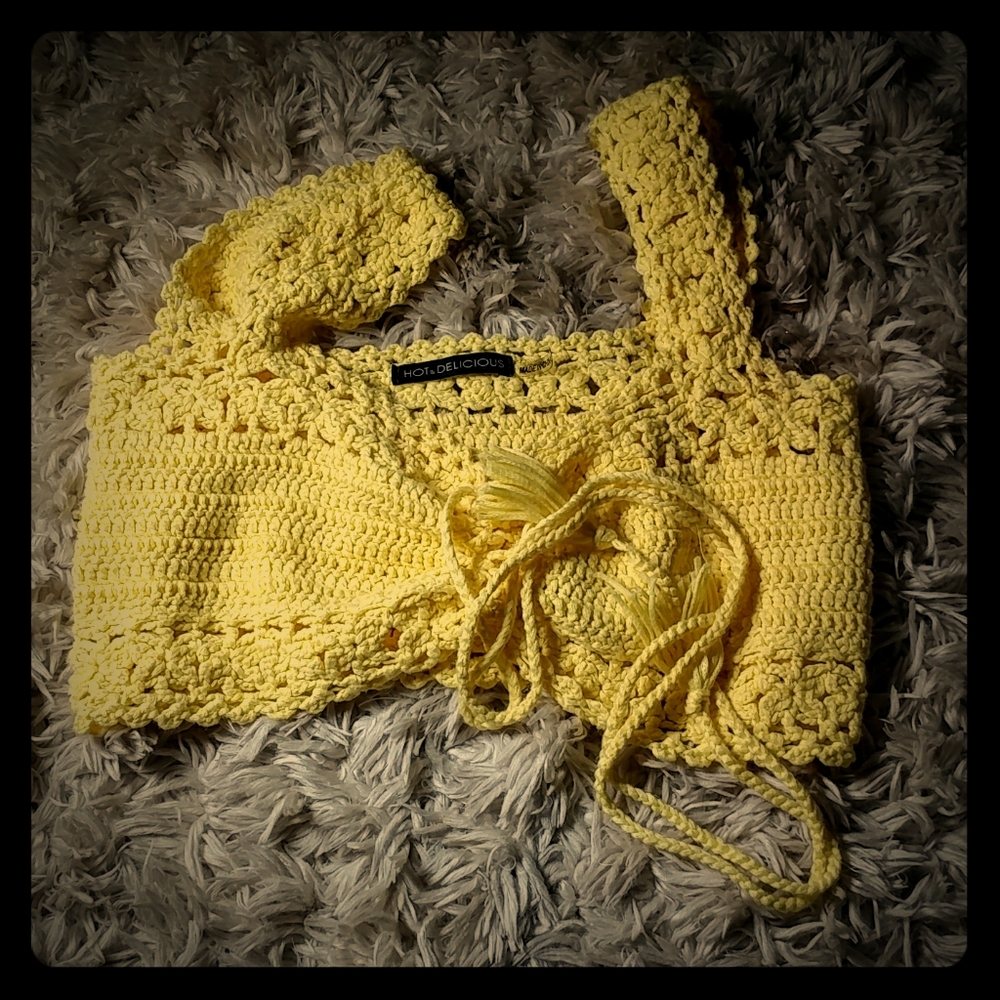 Crochet bralette